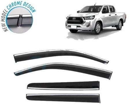 42129985 Toyota Uyumlu Hilux Kromlu Cam Rüzgarlığı 2015-2023 Arası Sunplex