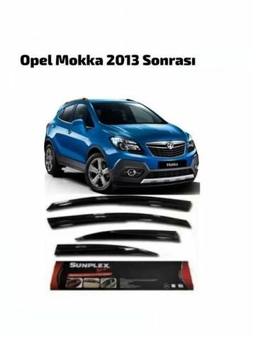 42527962 Opel Mokka Mugen Cam Rüzgarlığı 2013-2019 Arası 4'lü Sunplex