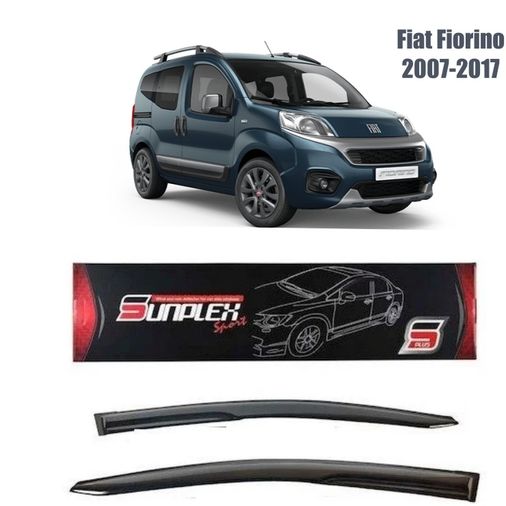 42570614 Fiat Fiorino Mugen Cam Rüzgarlığı 2007-2017 Arası 2'li Sunplex
