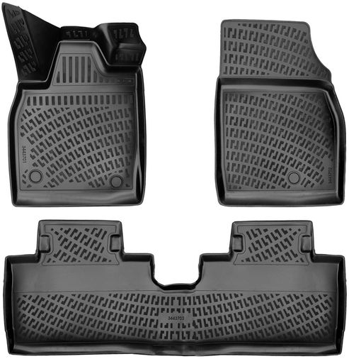 44137653 Ford Mustang E-Mach Usa 3D Havuzlu Paspas 2021 Sonrası Rizline