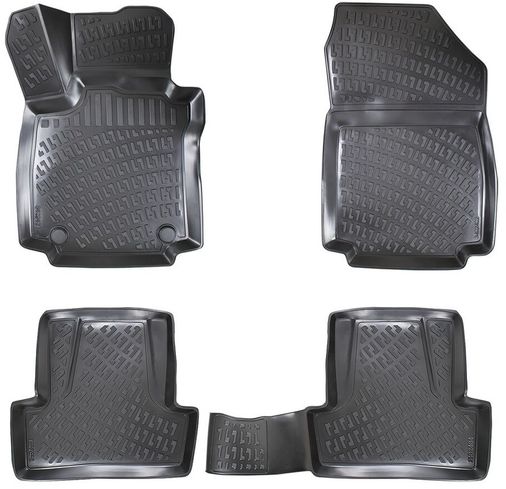 44639181 Renault Captur 3D Havuzlu Paspas 2013-2019 Arası Rizline