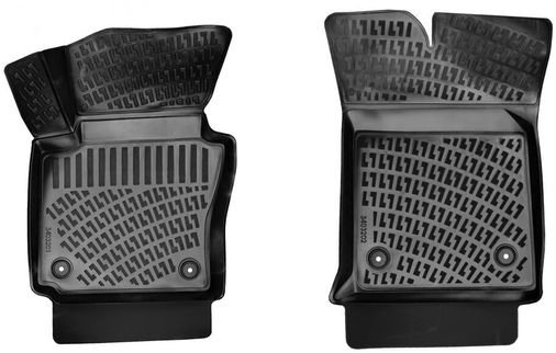 45256282 Vw Caddy Panelvan 2 Parça 3D Havuzlu Paspas 2010-2015 Arası Rizline
