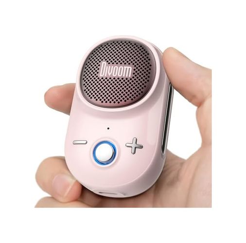 4Berry 131618224 Divoom Itour-S Taşınabilir Mini Giyilebilir Bluetooth Hoparlör, Büyük Ses Ve Punchy Bas, Klipsli Tasarım, Ip67 Su Geçirmez Ve Toz Geçirmez, 10 Saat Çalma Süresi, Ev, Seyahat, Ofis Ve Dış Mekan İçin