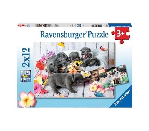 4moms 130604242 , 2X12P Puzzle Yavru Köpekler, Çocuk Puzzle