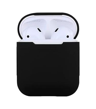 4moms 131617799 Apple Airpods 2/1 Nesil Uyumlu Kılıf Silicone Fit Silikon Black
