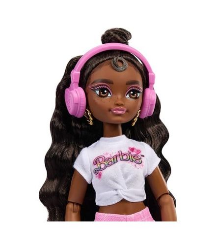 4moms 133249713 Rüya Arkadaşlar Bebek Ve Aksesuarları, Eklemleri Bükülebilen, Koyu Kahverengi Saçlı, Patenci &apos Brooklyn&apos Bebek, Müzik Ve Video Temalı 9 Parça, Jfx97