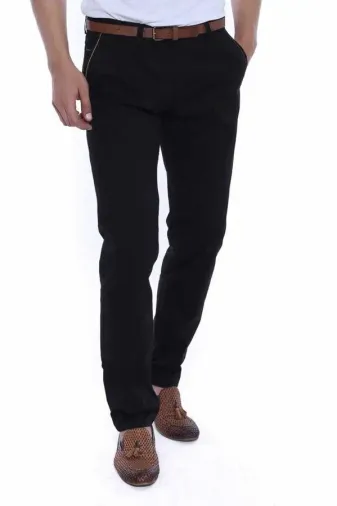 5 Cepli Desenli Erkek Siyah Pantolon - Wessi