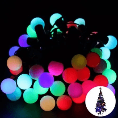 5 Metre 28 LED Fişli RGB Mini Top LED