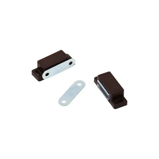 50 ADET KAHVE 4.5CM MIKNATISLI SİNEKLİK ÇIT ÇIT (4745)
