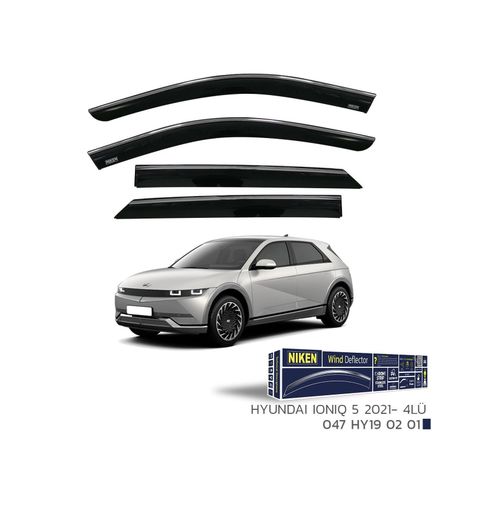 52777691 Hyundai İoniq 5 Kromlu Cam Rüzgarlığı Niken 2021+ Sonrası Uyumlu