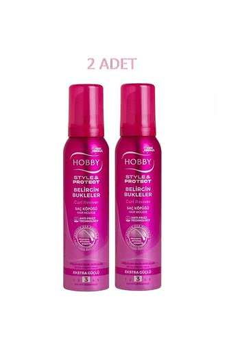 552142563 Hobby Style&protect Belirgin Bukleler Saç Köpüğü X2 Adet