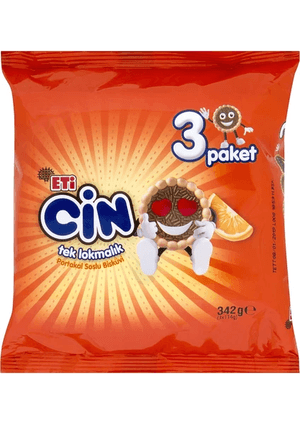 5544215 Eti Cin Portakal Jöleli Bisküvi 3X114 Gr 3 Paket