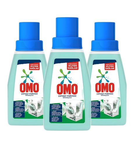 554785154 Omo Çamaşır Makinesi Temizleyicisi 200Ml X 3 Adet