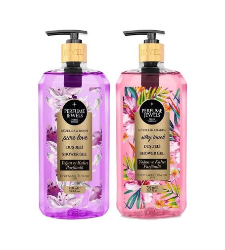 57858324443975499283959 Pure Duş Jeli Ve Silky Duş Jeli 750 Ml Diğer