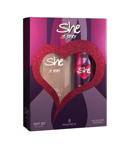 57858324445232499283959 She Sexy Kadın Parfüm Seti 50 Ml Edt + 150 Ml Deodorant Diğer