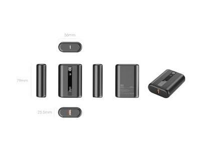57858324448853499283959 22.5W 10000Mah Led Ekranlı Mini Powerbank Taşınabilir Hızlı Şarj Cihazı Diğer
