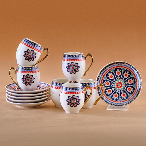 57858324451900699283959 Söğüt 6 Kişilik Kahve Fincanı 90 Ml Diğer