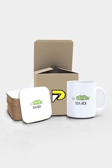 57858324452349299283959 Tea-Rex Dinazor Komik Tasarımlı Baskılı Kupa Bardak Seti, Eğlenceli Özel Hediye Mug 2 Diğer