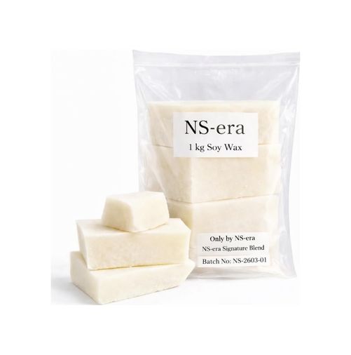57858324454734099283959 1 Kg Krem Soya Parafini Soya Wax Doğal Mum Parafini Diğer