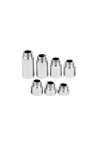 5CMUZATMA Şenpres 4 Adet 5 Cm 1/2 Krom Uzatma 1. Sınıf 27Mm Kalın