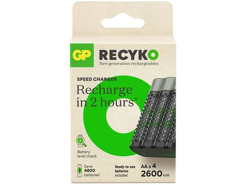61845753 Gp M452 Usb Hızlı Şarj Cihazı 4 Adet 2600 Aa Kalem Pilli Set
