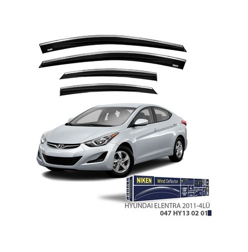 65030181 Hyundai Elantra Kromlu Cam Rüzgarlığı Niken 2011-2016 Arası Uyuml