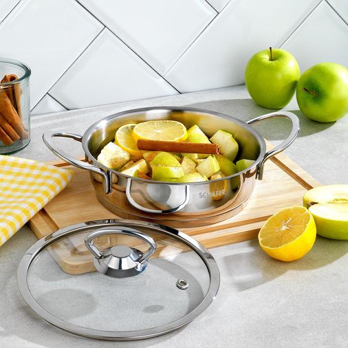 799,00 Schafer Micro Mini Basık Çelik Tencere 16 Cm-2 Parça