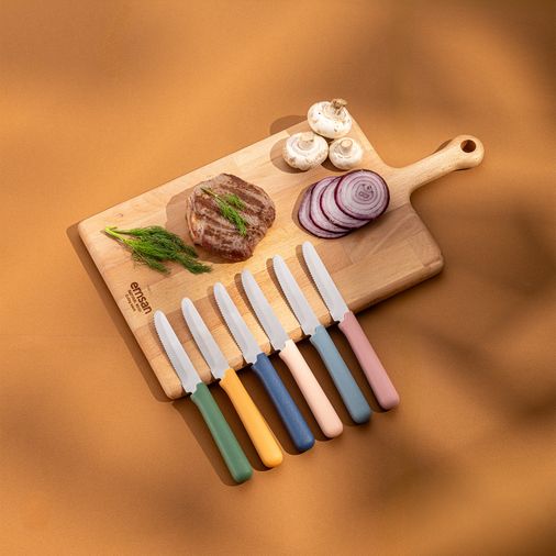 799,99 TL_ Emsan Rustik 6'lı Steak Bıçak Seti