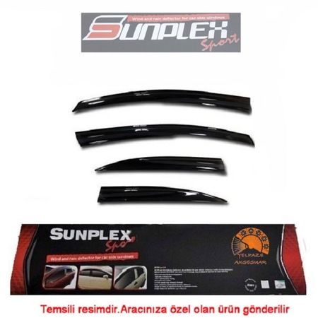 8427921 Toyota Corolla Uyumlu Cam Rüzgarlığı Mugen 4.lü 1992-1998 Arası Sunplex