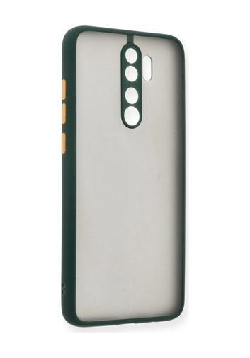 8683140140038-BLNC Redmi Note 8 Pro Kılıf Montreal Silikon Kapak - Yeşil Diğer