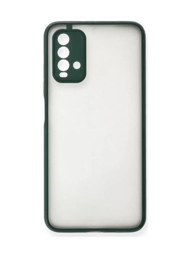 8683140146986-BLNC Redmi 9T Kılıf Montreal Silikon Kapak - Yeşil Diğer