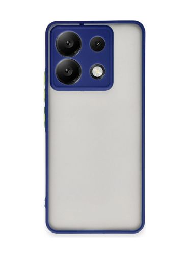 8683140761134-BLNC Redmi Note 13 5G Kılıf Montreal Silikon Kapak - Lacivert Diğer
