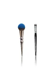 (9623) Pro Yuvarlak Kapatıcı Fırçası+ocean Oval Yapılı Allık Fırçası