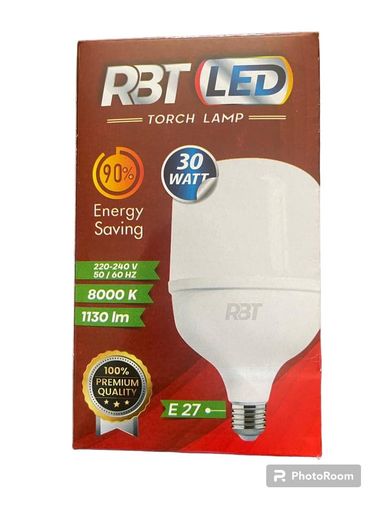 97mEltFaDq Rbt Led Ampul 30W E27 Duy Enerji Tasarruflu 8000K 1130Lm 10 Adet
