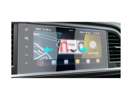 Abentiny 131617126 Seat Ateca Fr 9.2 İnç Multimedya & Navigasyon İle Uyumlu Mat Ekran Koruyucu
