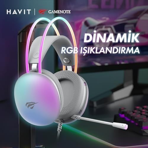 Accusys 131612070 H2037D Rgb Gaming Mikrofonlu Oyuncu Kulaklığı 3.5Mm Jack