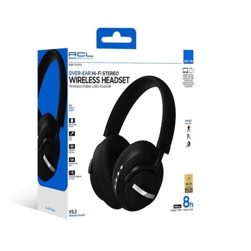 ACL A0LzV68gRl Wireless V5.8 240 Gün Bekleme Süresi, Hi-Fi Ses Kulak Üstü Kulaklık Bluetooth