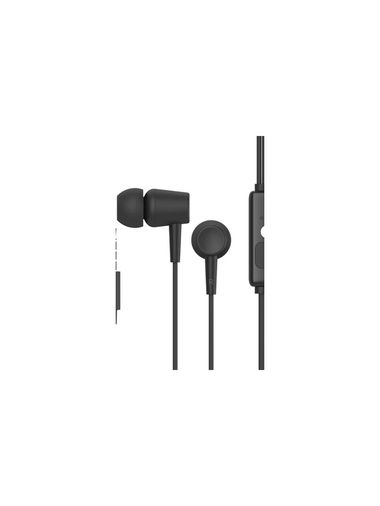 ACL K1-74 Usb-C Girişli Mikrofonlu Kumandalı 1.2Mt Kulaklık - Siyah