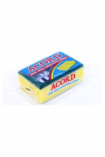 Acord RT-RYL-1HMAD2161 1 Adet Jumbo Boy Endüstriyel Çok Amaçlı Bulaşık Süngeri  13X8X4 Cm