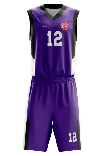 ACR Giyim Tekstil Forma Baskı ACRBSKLSK Basketbol Forması Klasik Model Kişiye Özel Basketbol Forması Alt Üst Takım Hediyelik Forma