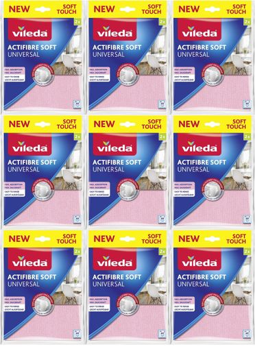 Actifibre Soft Universal New Soft Touch (Paket içi 2 Li) (9 Lu Set)