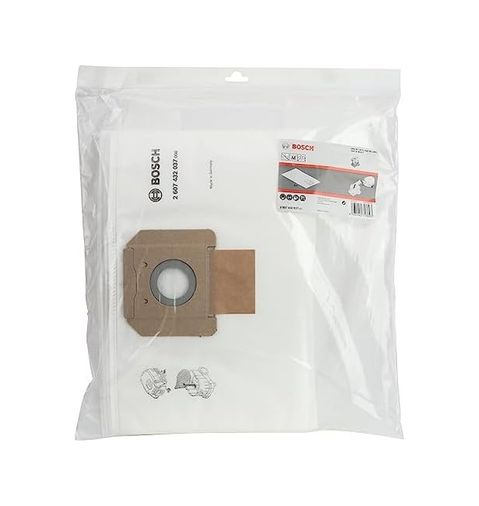 A'Dore 57855210126125880184975 Professional Accessories 5 X Keçe Filtre Torbası Gas 35 L Afc/l Sfc+/m Afc İçin Yedek Torba, Kuru Süpürme Ve Elektrikli Süpürge Aksesuarı