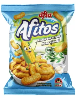 Afia Afitos Ranch Aromalı Mısır Çerezi 50 Gr