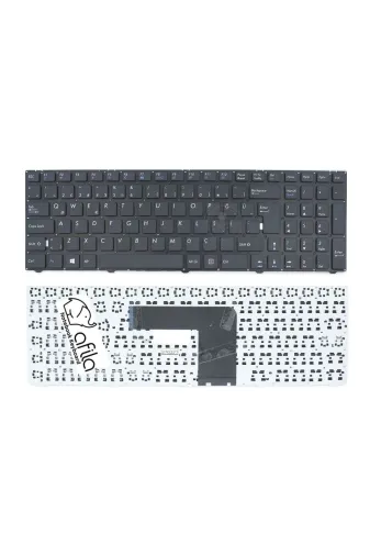Afila 2304241750518 Casper Pg-D15, D15, D15D, C5U Notebook Klavye (Siyah Tr) Ver.1