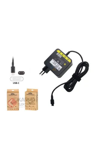 Afila NA-KR60914..,,.yz173 Huawei Matebook D15 I5 2020 Adaptör, Şarj Cihazı Type-C 65W