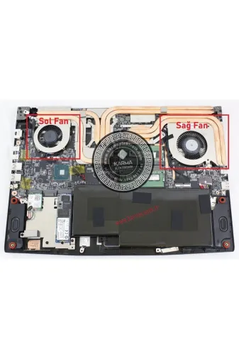 Afila NF-KR51177R-0059 Msi Gf65 Thin 9Sd-1029Tr Notebook Gpu,vga Ekran Kartı Fanı / Ver.1 (Sağ) Msi