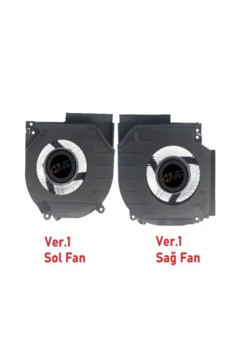 Afila NF-KR51227V1SET..X250 Hp Victus Gaming 16-R1077Nt (Vcs9J278Ea03) Notebook Fanı - Ver.1 - 5Volt (Sağ-Sol Set)
