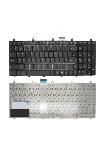 Afila NK-KR30184.X14 Msi Ge60-2Oe, Ge70 2Pe, Gt60 2Pe Notebook Klavyesi (Siyah Tr) Msi Üstten Vidalı