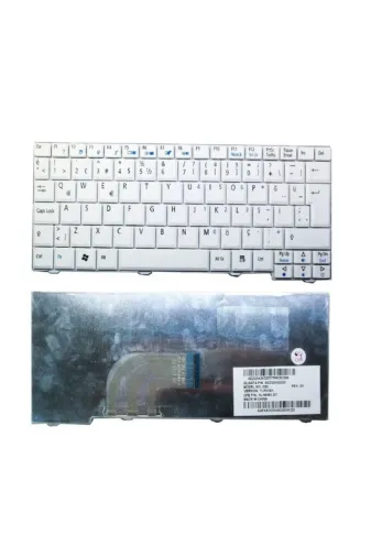 Afila NK-KR30196..Klv19 Acer Kb101000Wl Kb101000Bw Notebook Klavyesi - Beyaz - Tr