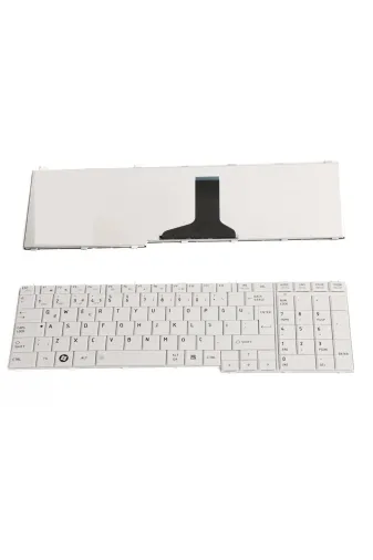 Afila NK-KR30328 İyikialıdn-KLVY765 Toshiba Satellite C655-S5052, C655-S5054 Notebook Klavyesi - (Beyaz Tr)